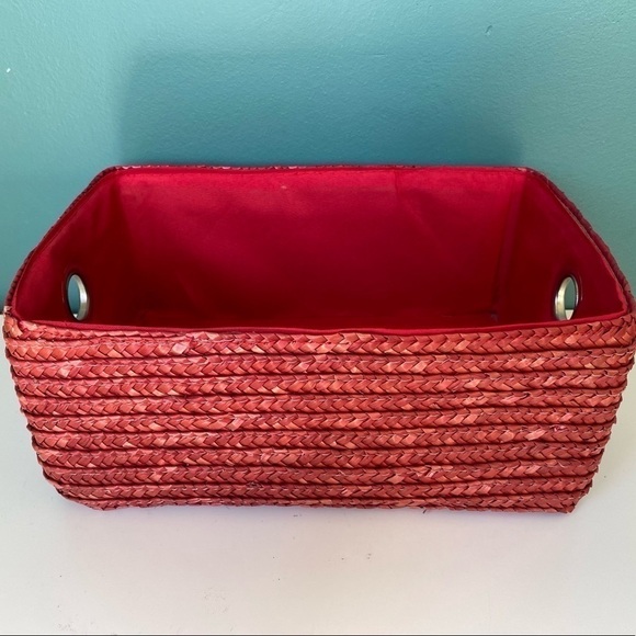 red Grommet Storage Basket - Picture 4 of 6